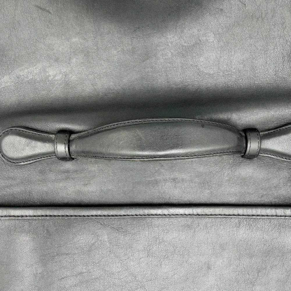 Coach Lexington Briefcase 5265 Black Glove-Tanned Leather USA 1992 Vintage